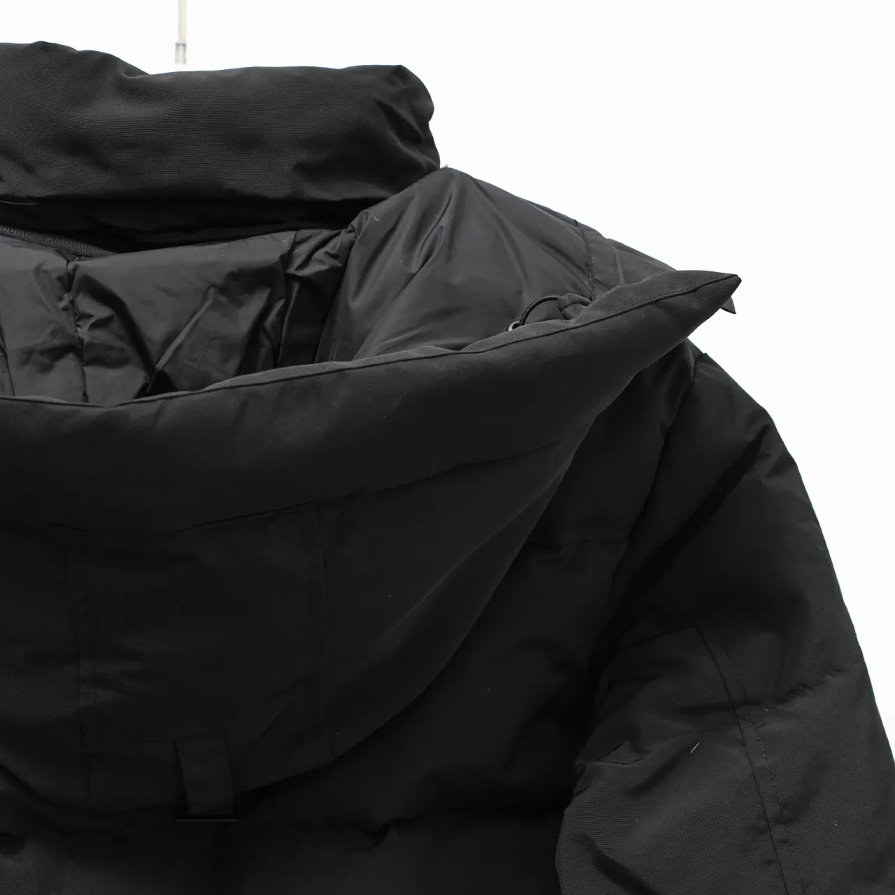 P740 CANADA GOOSE丨Canada Goose 29 New 2048 Hairless Collar Hooded Down Jacket Color: Black Red Label Size: XS-XXL